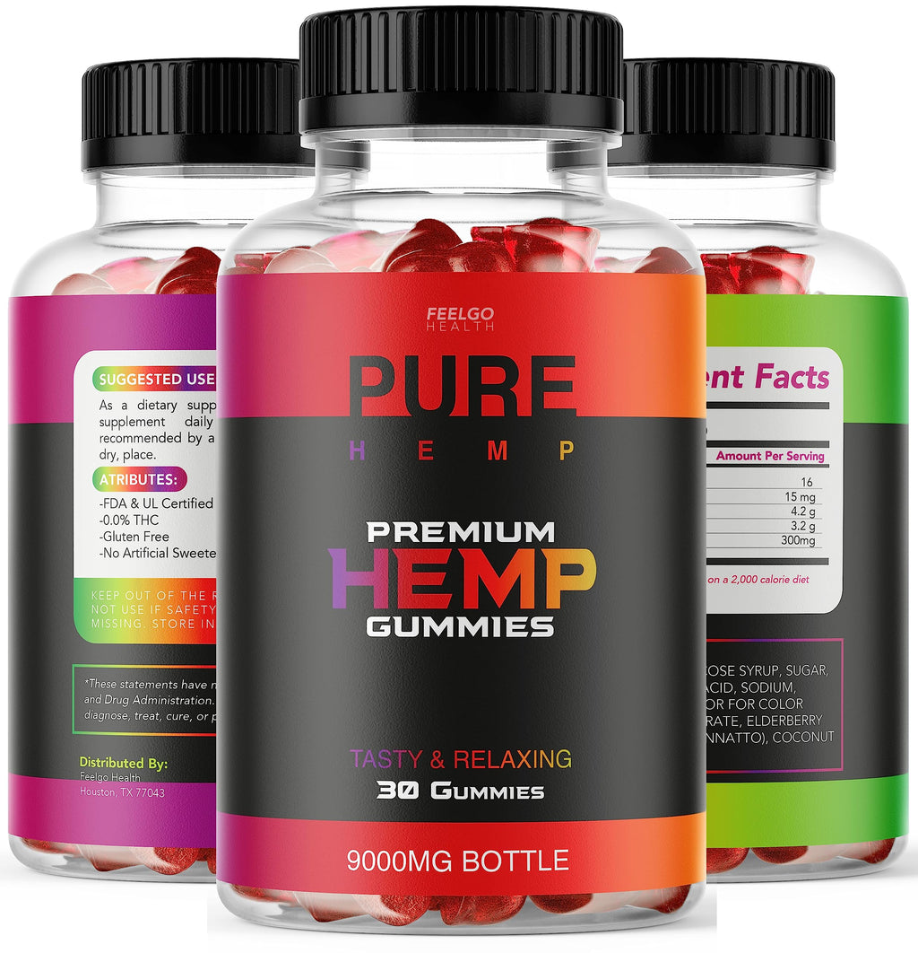 2 Pack Hemp Gummies 300 MG C851840