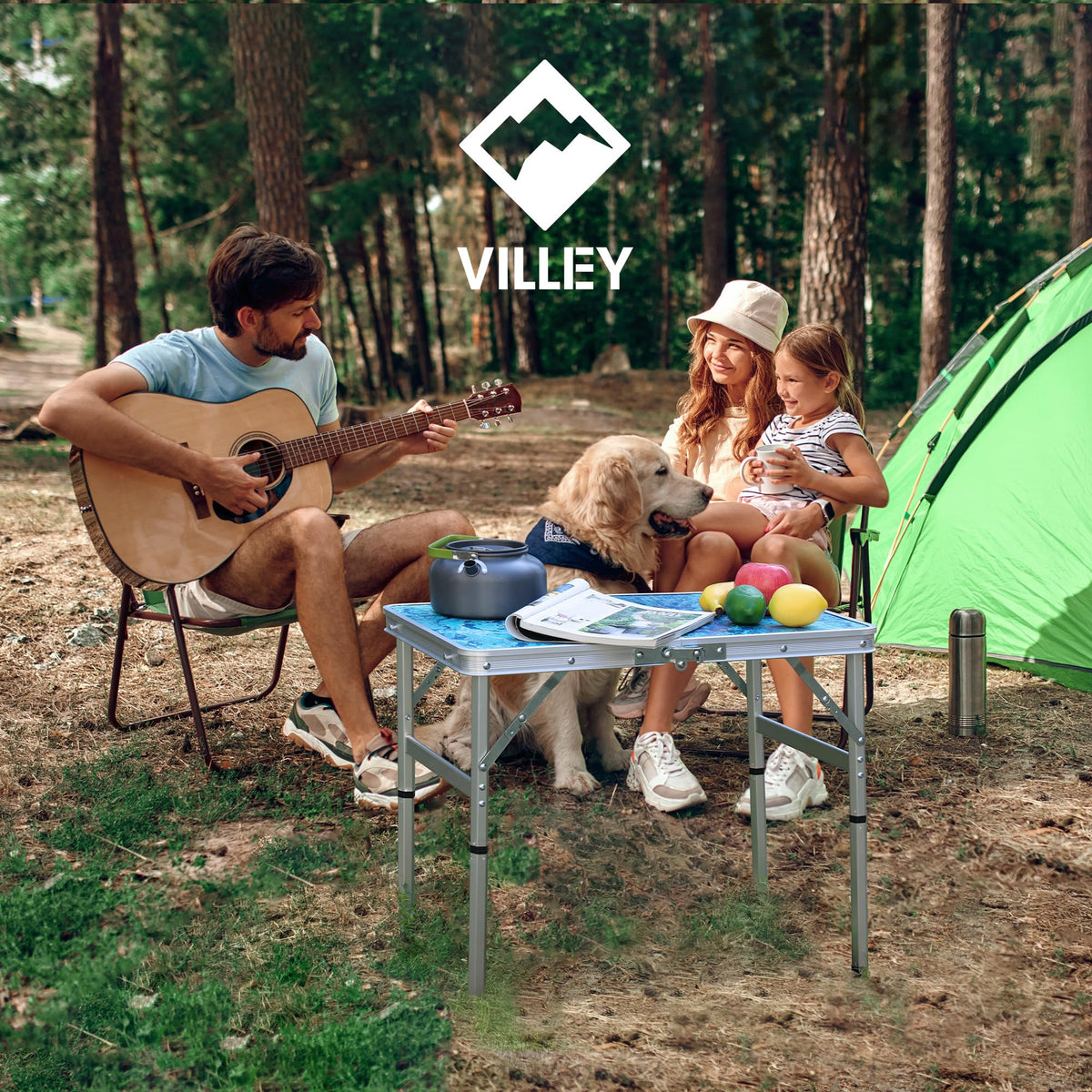 Folding Camping Table 2FT W180485