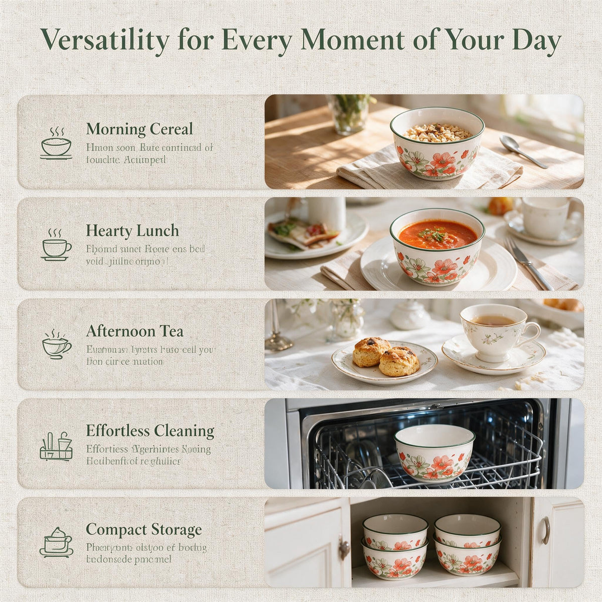 Ceramic Dinnerware Set R528